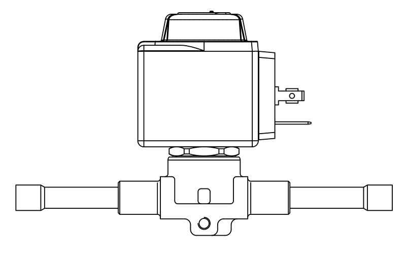 常閉電磁閥1028N/M10A6,內連焊接接頭(tou),直動式