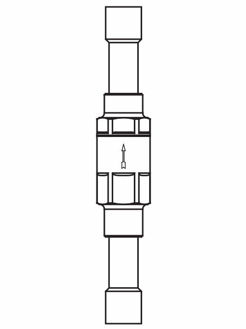 壓  gong)罘  136/M12,ODS銅管內連接焊接接頭