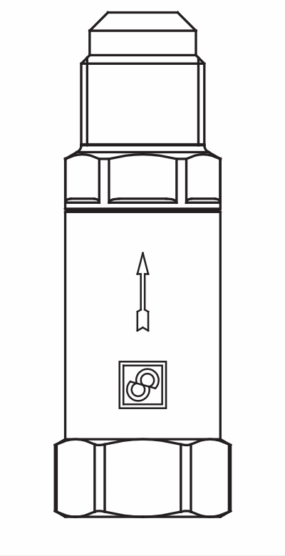 储油器压力阀3150/X02,SAE喇叭口直螺纹接头