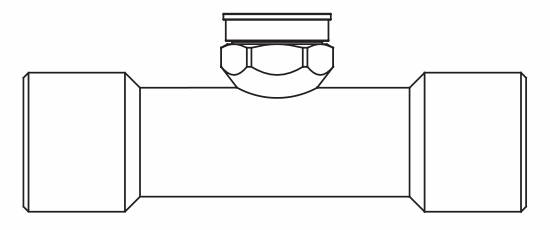 视液镜和湿度视液镜3770/M42,铜焊接头